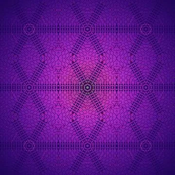 Seamless diamond pattern violet purple Stock Illustration
