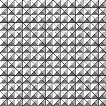 Seamless diamond tips vector pattern greek texture Stock Illustration