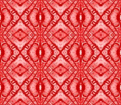 Seamless dieamond pattern red Stock Illustration