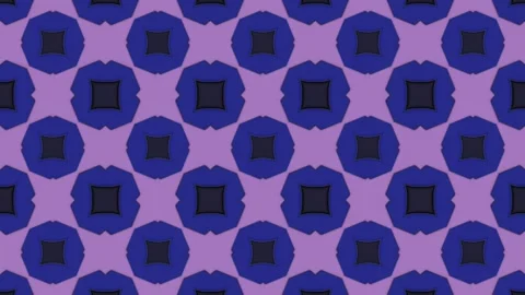 Seamless digital animation with a repeating pattern in a grid. 3d rendering 4K Stock Footage 315153037