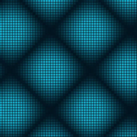 Seamless digital background pattern, repeating geometric grid texture Stock Footage 342524586