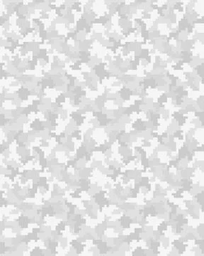 Seamless digital  camouflage pattern Stock Illustration