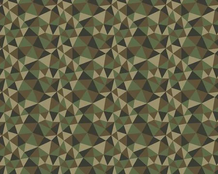 Seamless digital camouflage pattern Stock Illustration