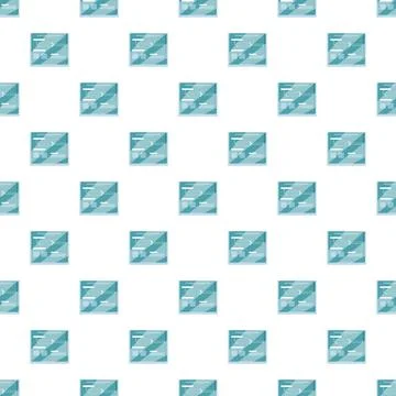 Seamless digital interface data processing layout pattern Stock Illustration