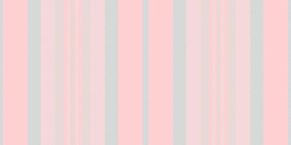A seamless digital pattern featuring delicate light pink and soft grey vertic Stock Illustration