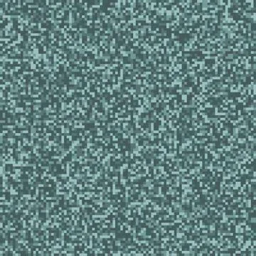 Seamless digital pixel pattern in blue (cold) colors Stock Illustration