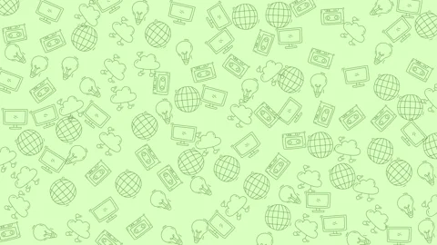 Seamless digital technology background with global connection and innovation 库存影片 335015285