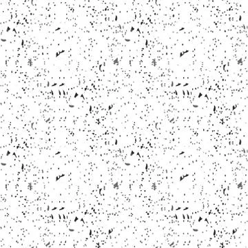 Seamless dirty rusty grunge texture, vector background. Stock Illustration