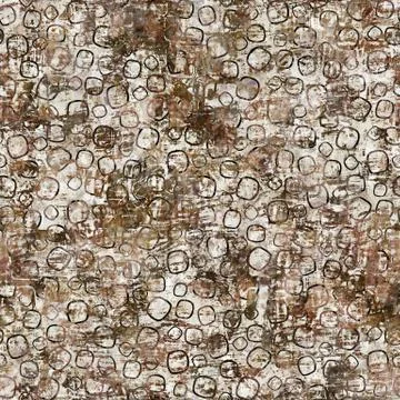 Seamless distressed brown painted texture background. Natural irregular mottled Stock Illustration