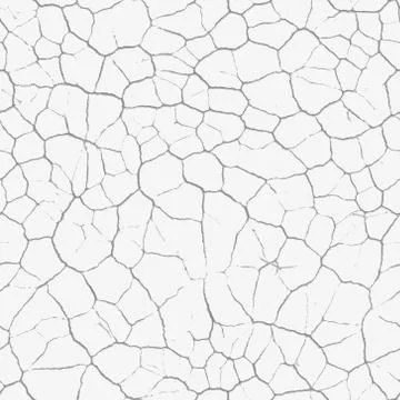 Seamless distressed cracks texture Stock Illustration