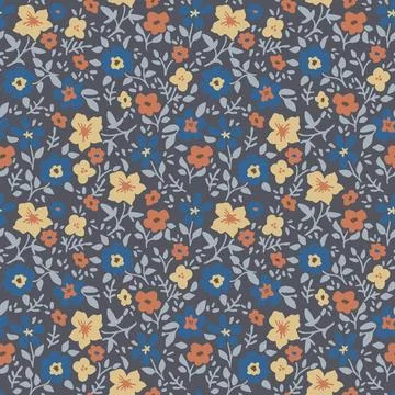 Seamless ditsy pattern Stock Illustration