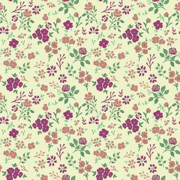 Seamless ditsy pattern Stock Illustration