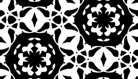 Seamless Doily Pattern Stock Illustration