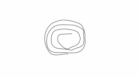 Seamless doodle pattern animation loop. scribbles scrawl clip Stock Footage 259948152