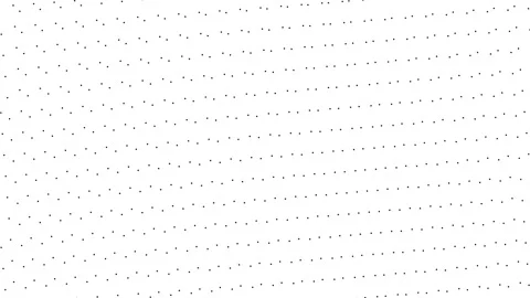 Seamless Dot Pattern Animation with Random Wiggle Motion on White Background Stock Footage 331411641