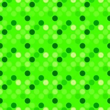 Seamless dot pattern background - green abstract vector design 스톡 일러스트