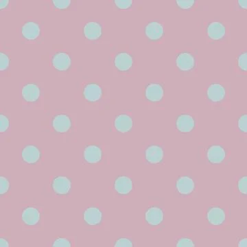 Seamless dot pattern of gray and pink muted tones. Illustrazione stock