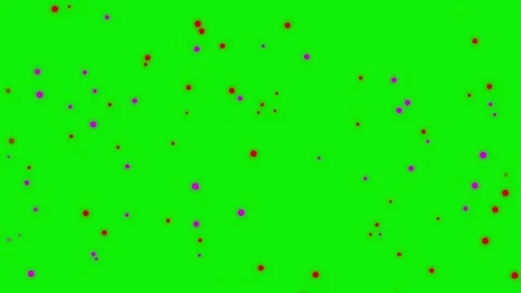 Seamless dots animation on chroma key green screen background featuring Stock Footage 337047453