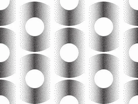 Seamless dots pattern EPS 10. Vector illustration. Abstract dots seamless Illustrazione stock