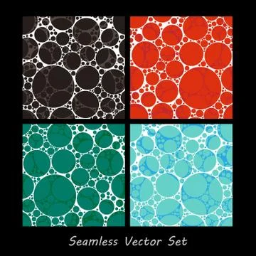 Seamless dots pattern Stock Illustration