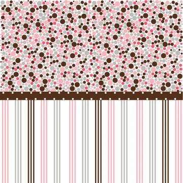 Seamless dots pattern, wallpaper Stock Illustration