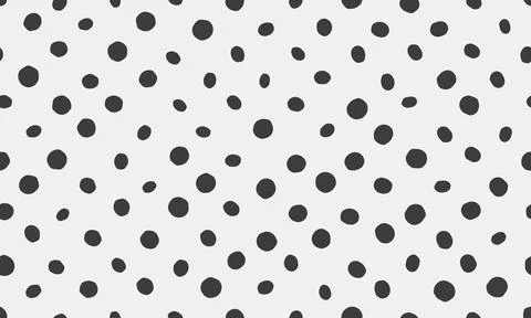 Seamless dotted pattern with colorful circles, ideal for textile fabrics, w.. Stock Illustration