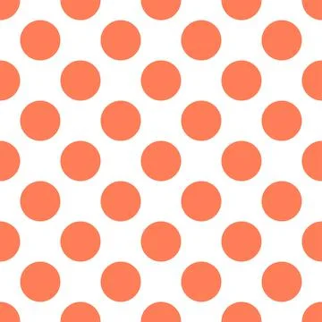 Seamless dotted pattern vector illustration,transparent background Illustrazione stock