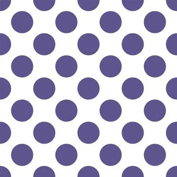 Seamless dotted pattern vector illustration,transparent background Illustrazione stock