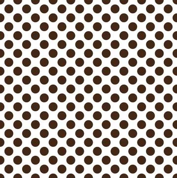 Seamless dotted pattern vector illustration,transparent background Illustrazione stock