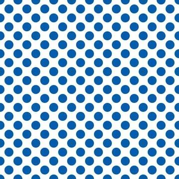 Seamless dotted pattern vector illustration,transparent background Stock Illustration
