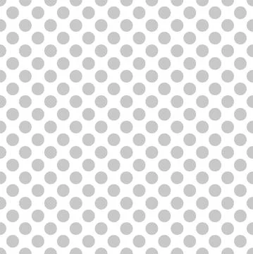 Seamless dotted pattern vector illustration,transparent background Illustrazione stock