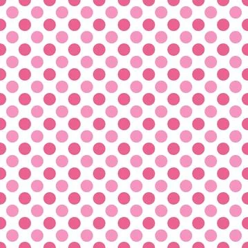 Seamless dotted pattern vector illustration,transparent background Stock Illustration