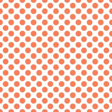 Seamless dotted pattern vector illustration,transparent background Illustrazione stock