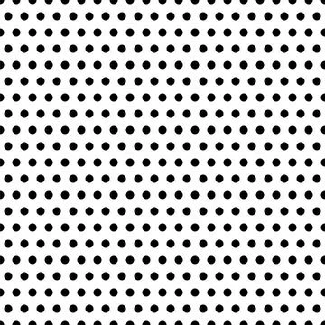 Seamless dotted pattern vector illustration,transparent background Stock Illustration