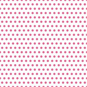 Seamless dotted pattern vector illustration,transparent background Illustrazione stock