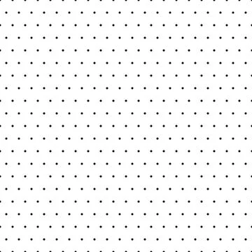 Seamless dotted pattern vector illustration,transparent background Stock Illustration