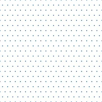 Seamless dotted pattern vector illustration,transparent background Illustrazione stock
