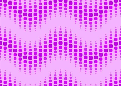 Seamless dotted wavy pattern Stock Illustration