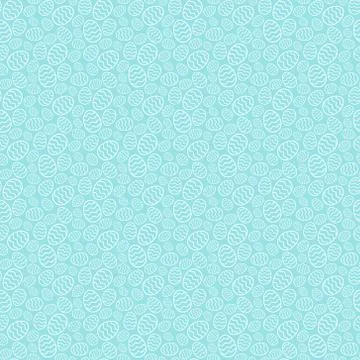 Seamless easter egg pattern and background vector illustration Illustrazione stock