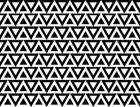 Seamless edgy pattern with pointed, triangle shapes. Vector art. Illustrazione stock