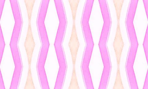 Seamless Elegant Diamond Pattern. Cute Zigzags Stock Illustration