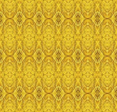 Seamless ellipses and diamond pattern gold Stock Illustration