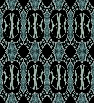 Seamless ellipses pattern black gray Stock Illustration