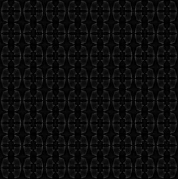 Seamless ellipses pattern black gray Illustrazione stock