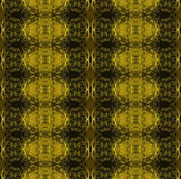 Seamless ellipses pattern golden brown Illustrazione stock