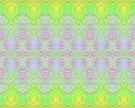 Seamless ellipses pattern green lilac Stock Illustration