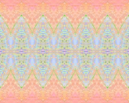 Seamless ellipses pattern pink blue Stock Illustration