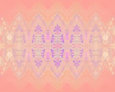 Seamless ellipses pattern pink purple Stock Illustration