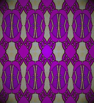 Seamless ellipses pattern purple gray Stock Illustration