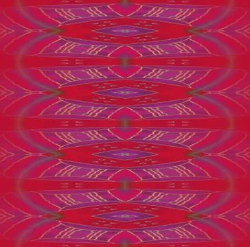 Seamless ellipses pattern red purple Stock Illustration